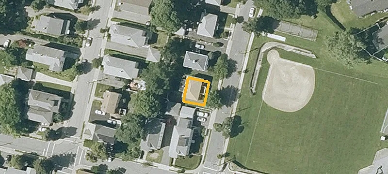 Brick Duplex with Detached Garage