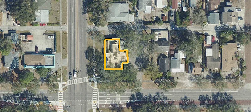 Signalized Corner Commercial Land