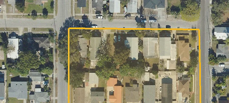 Corner-Lot Duplex