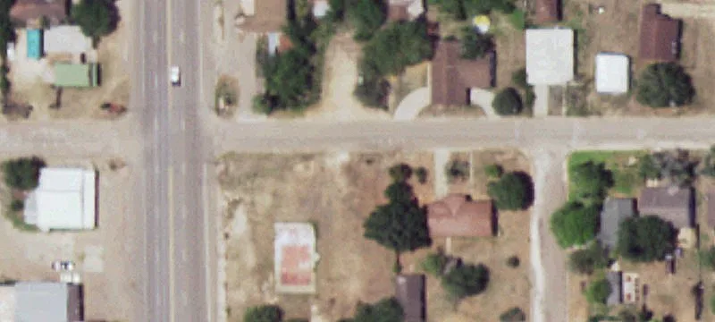 Corner Commercial Land With Warehouse