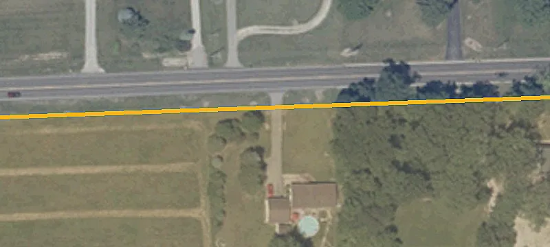 Land Parcel with Power Easement