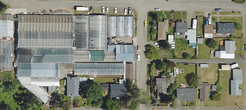 Mixed-Use Property with Greenhouses