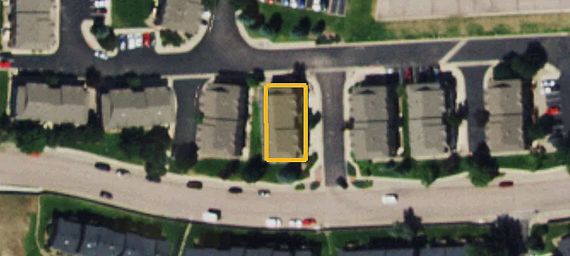 Townhome-Style Quadplex with Garages