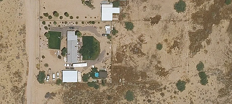 Flat Sonoran Desert Land