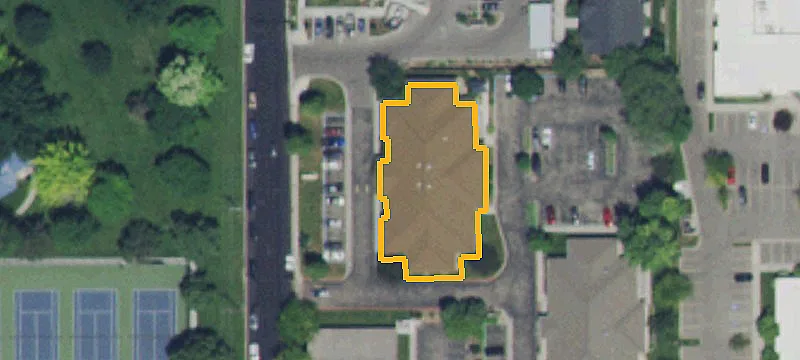 Office Building with MX-1 Zoning
