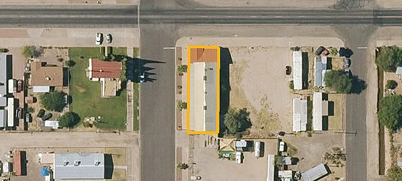 Fenced Land Parcel with Slab