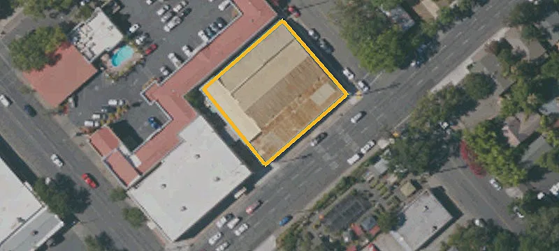Warehouse Bay with Overhead Door