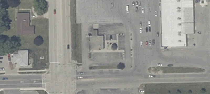 Bank Building with Drive-Thru
