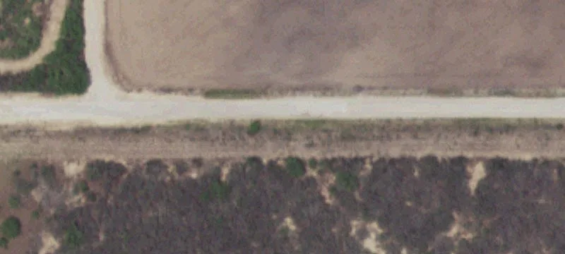 Cleared Ranch Land With Cattle Pens