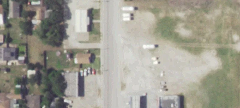 Convenience Store Building with Freezers