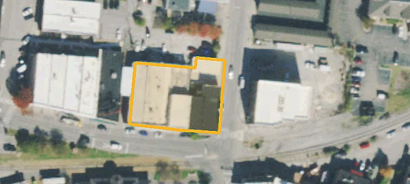 Two-Story Brick Mixed-Use Building