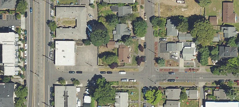 Commercial Land with Existing House