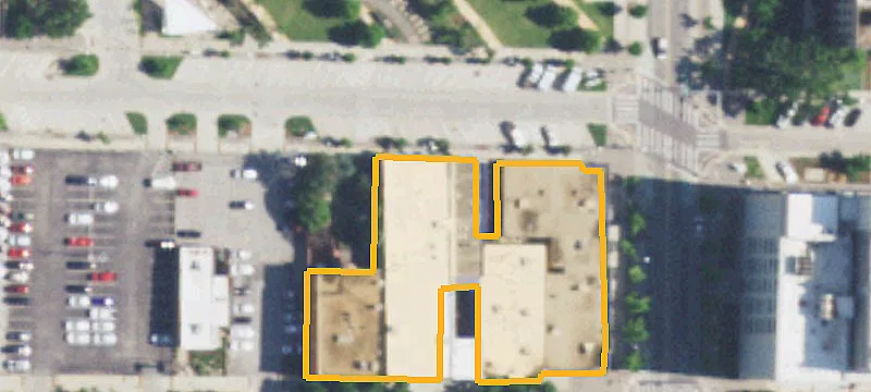 Apartment Building with Private Garage