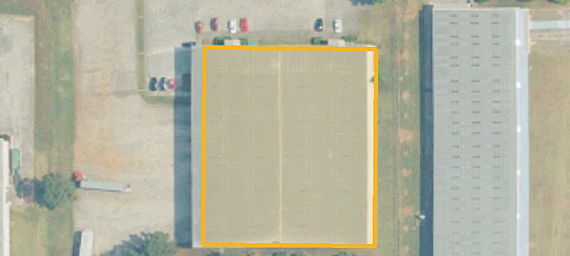 Industrial Warehouse with Dock Doors