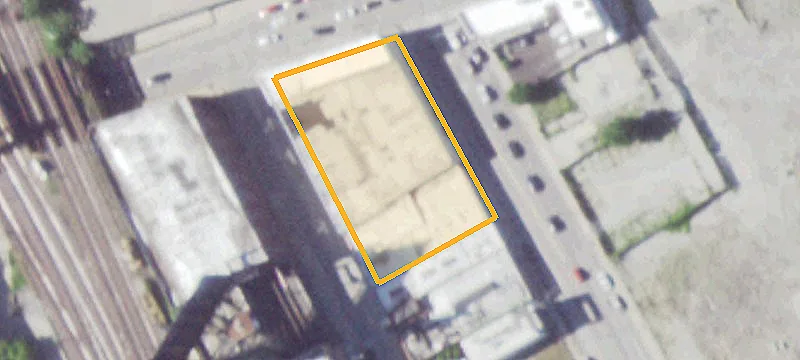 Warehouse Building with Drive-In Doors