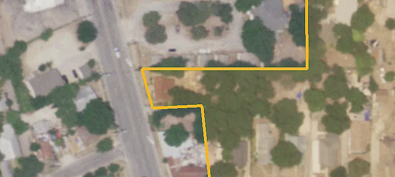 Fenced Mixed-Use Commercial Property