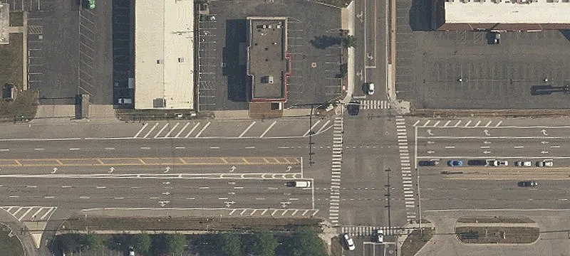 Storefront with Drive-Through Infrastructure