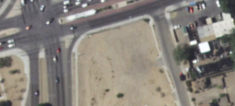 Signalized Corner Commercial Land