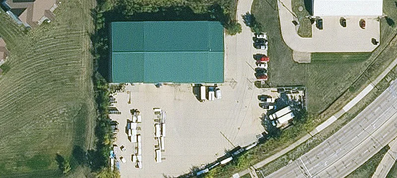 Warehouse with Overhead Door