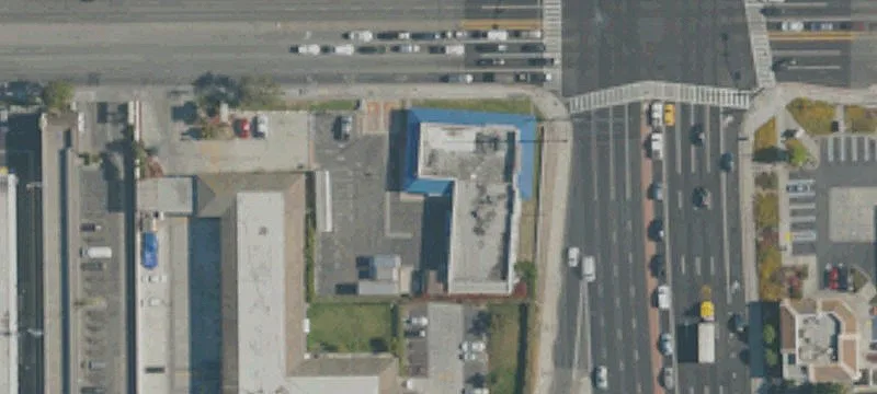 Freestanding Storefront at Signalized Corner