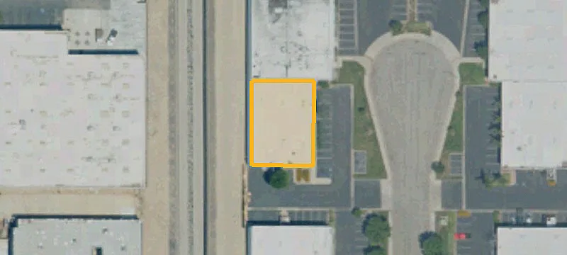 Manufacturing Warehouse with Crane