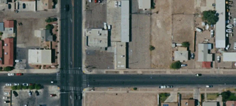 Mixed-Use Property at Signalized Corner