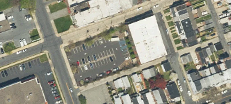 Office Building with Parking Lots
