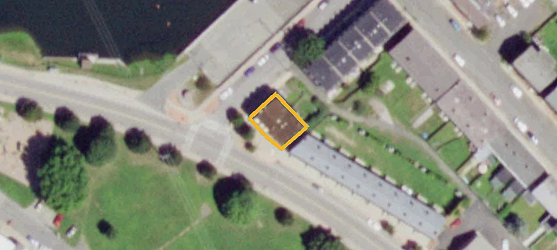 Brick Quadplex on Corner Lot