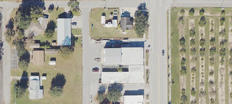 Mixed-Use Property with Steel Building
