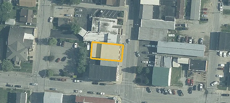 Two-Level Mixed-Use Building