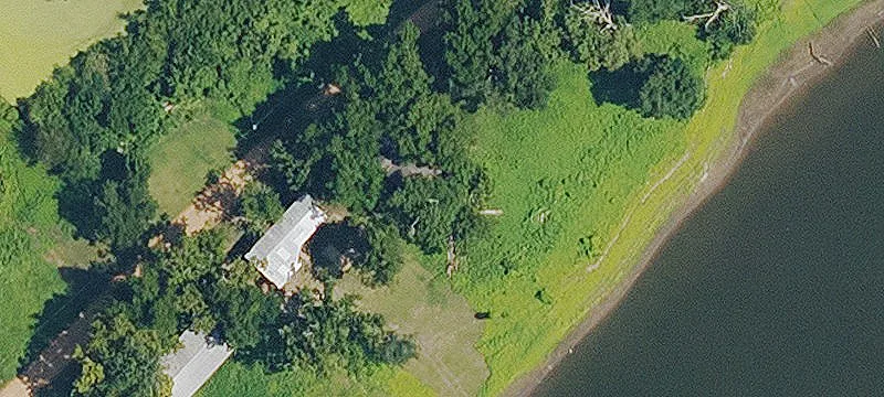 Waterfront Land with Camp Slab