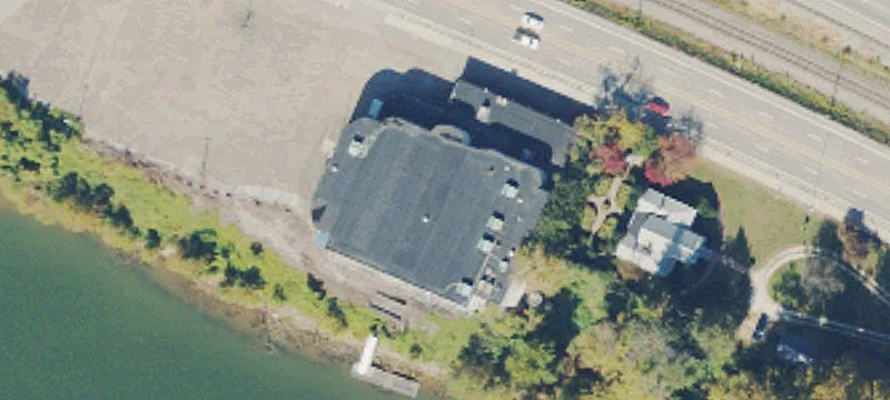 Industrial Building with Surface Parking