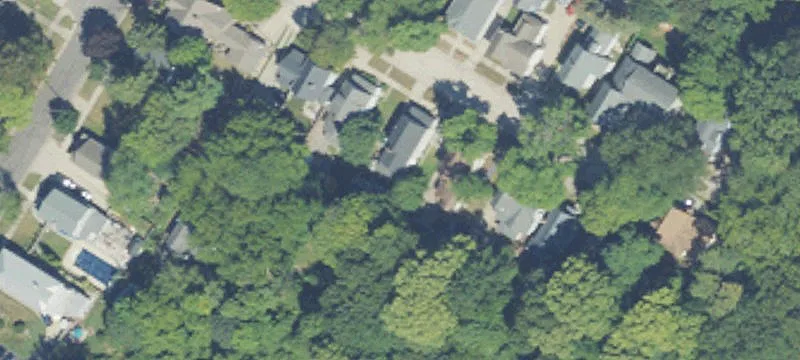 Downtown Duplex with Wooded Ravine Setting