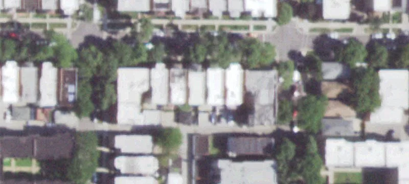Brick Triplex with Separate Utilities