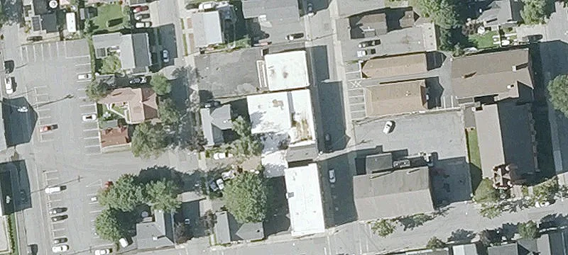 Two-Story Mixed-Use Brick Building