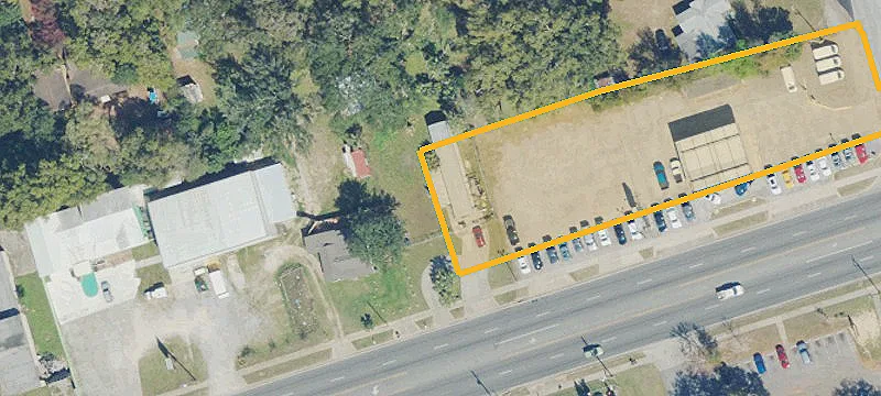Commercial Land with Existing Mobile Home