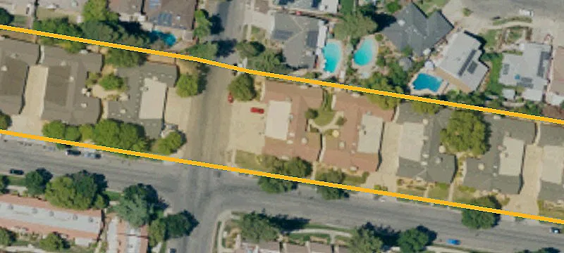 Triplex With Attached Garages
