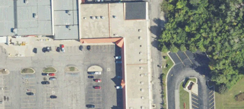 Shopping Center with End-Cap Space