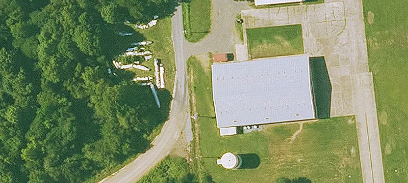 Aviation Hangar With Taxiway Access