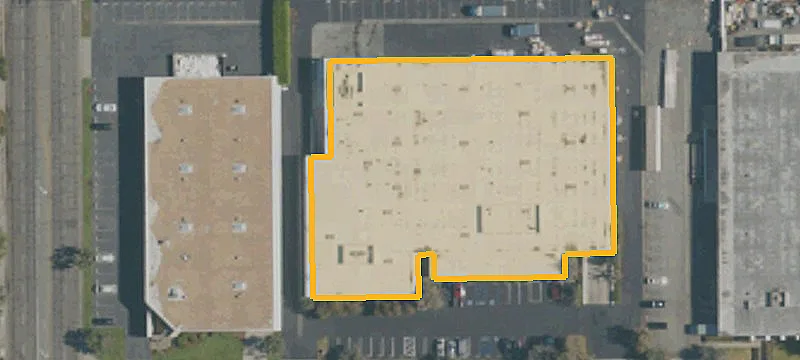 Warehouse with Floor Drains
