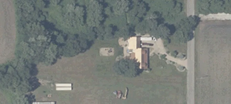 Irrigated Farmland with Woods