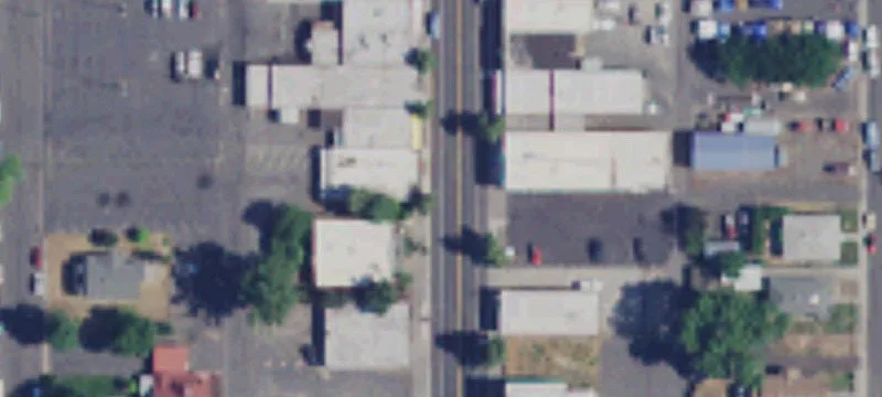 Concrete Block Storefront Property