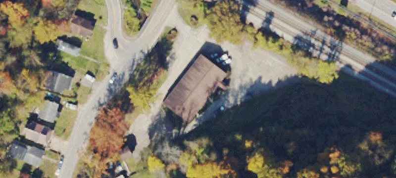 Office Building With Surface Parking