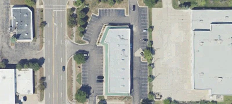 Shopping Center End Cap