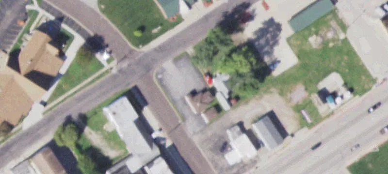 Corner Storefront With Detached Garage