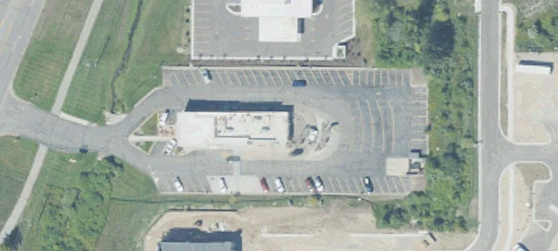 Automotive Service Building with Bays