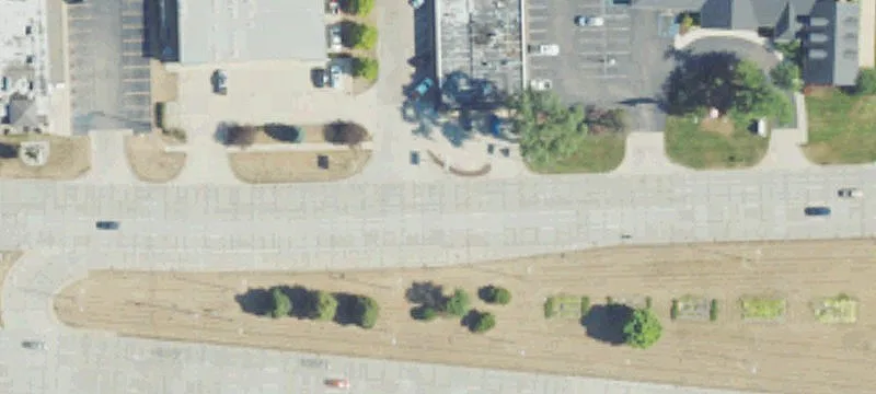 Office Building with Hall Rd Signage
