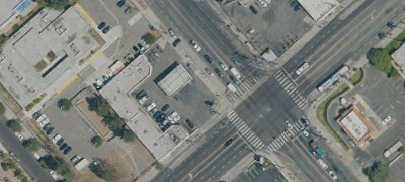 Chevron-Anchored Retail Space