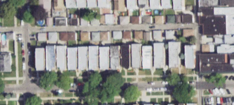 Brick Duplex with Two-Car Garage