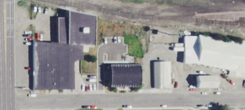 Industrial Warehouse with Fenced Yard